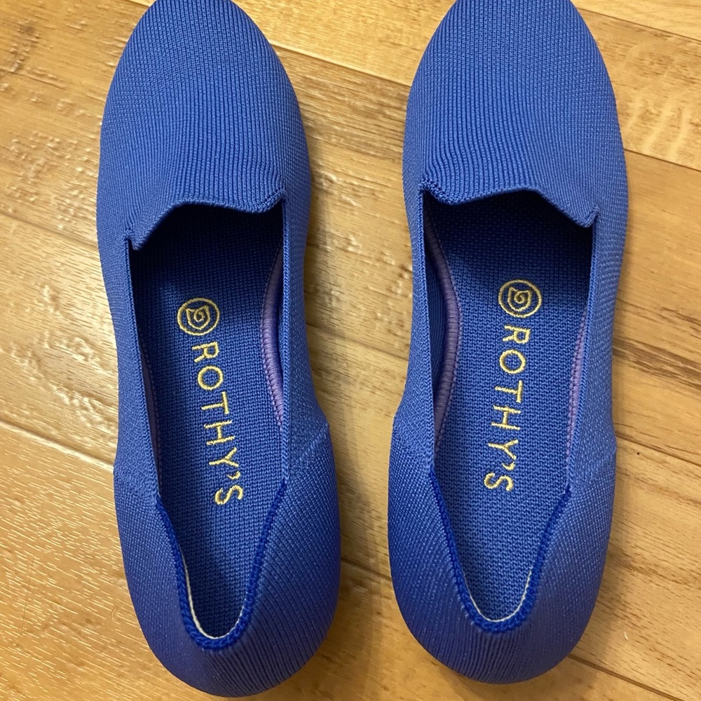 Rothy’s Cornflower Loafers in size 8